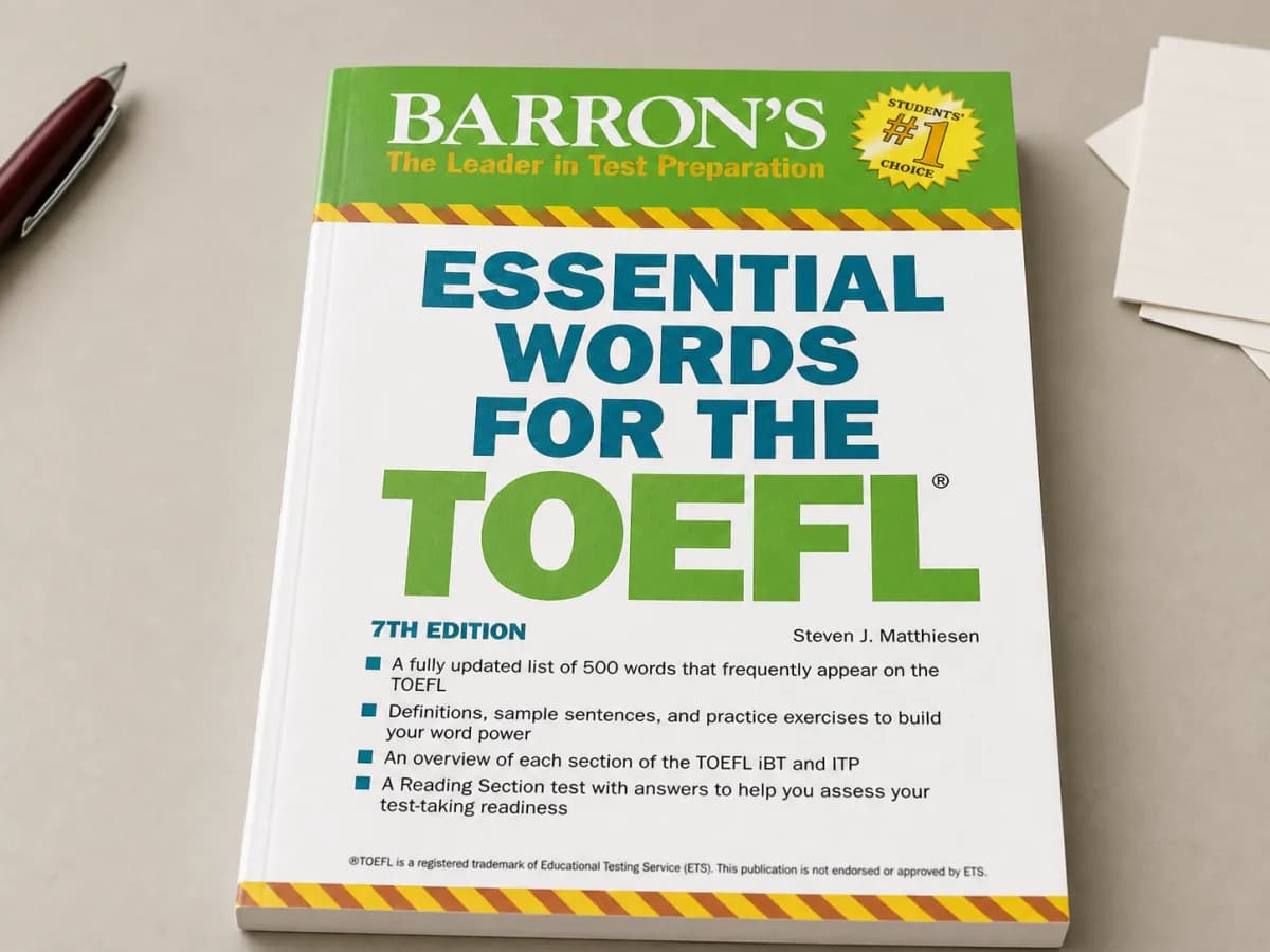 تصویر مجموعهٔ Barron's Essential Words For The TOEFL